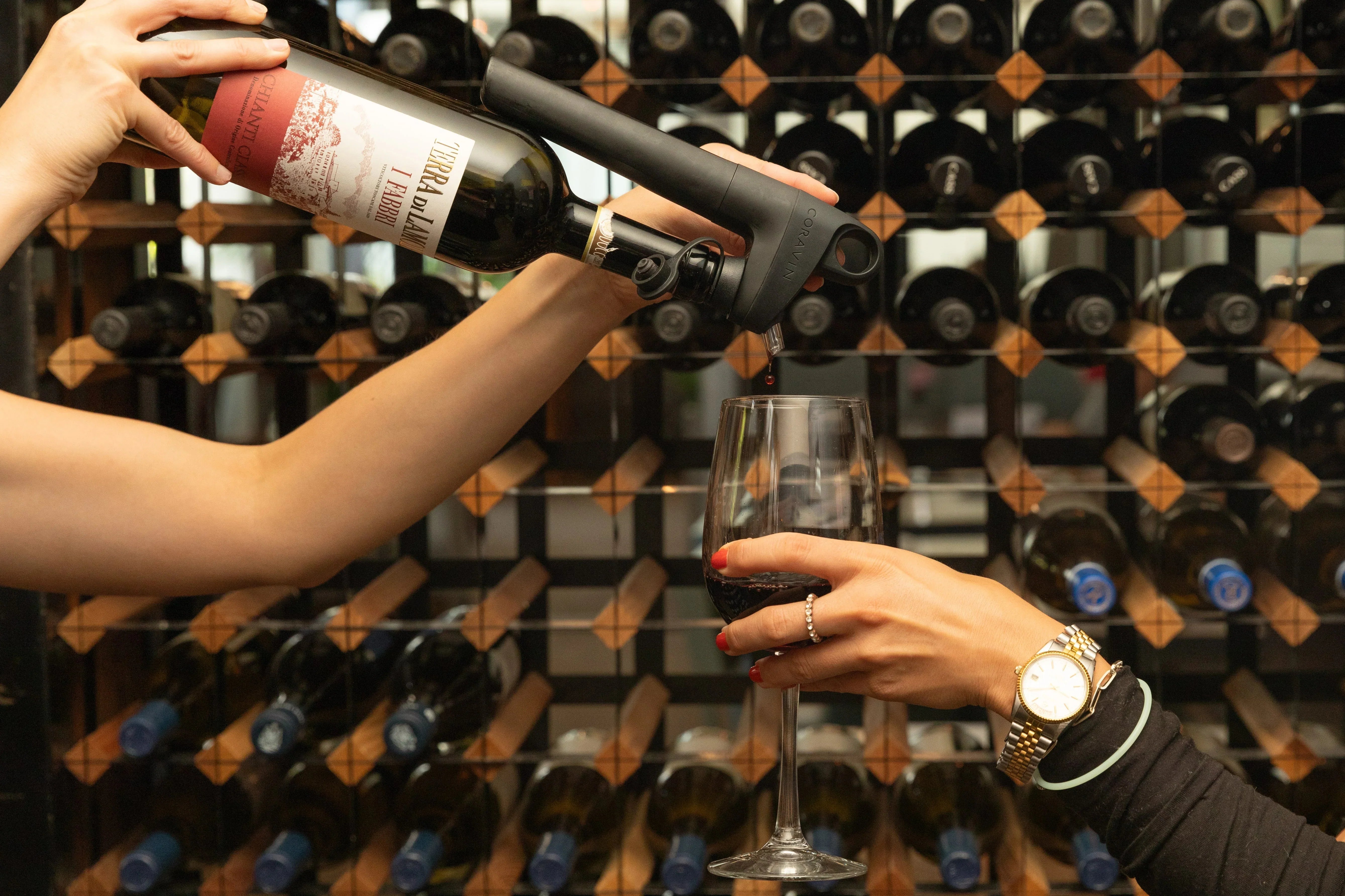 how to build a wine collection , featuring Coravin